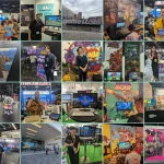 Gamescom 2023: A collage of game developers from Southeast Asia showcasing their games.