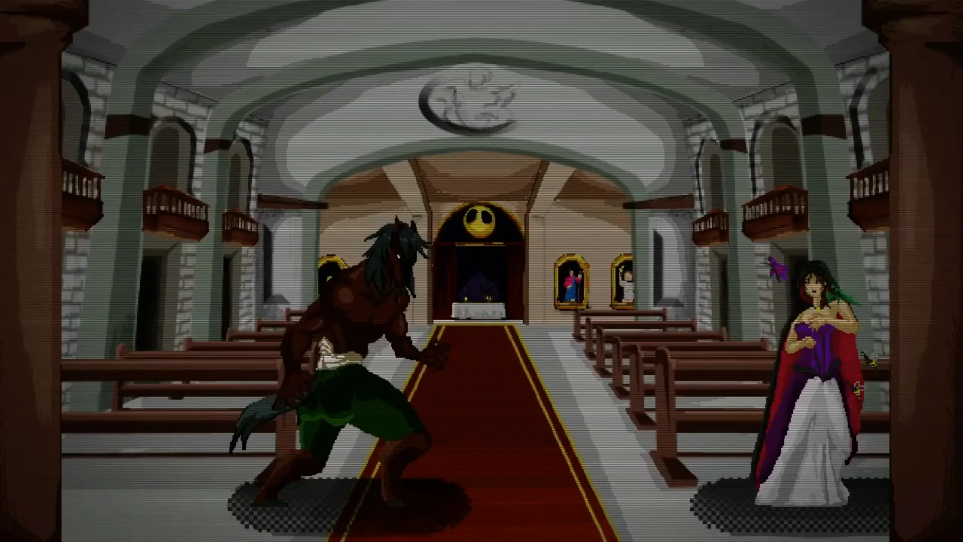 A screenshot of the Filipino fighting game Agnostiko Vs.