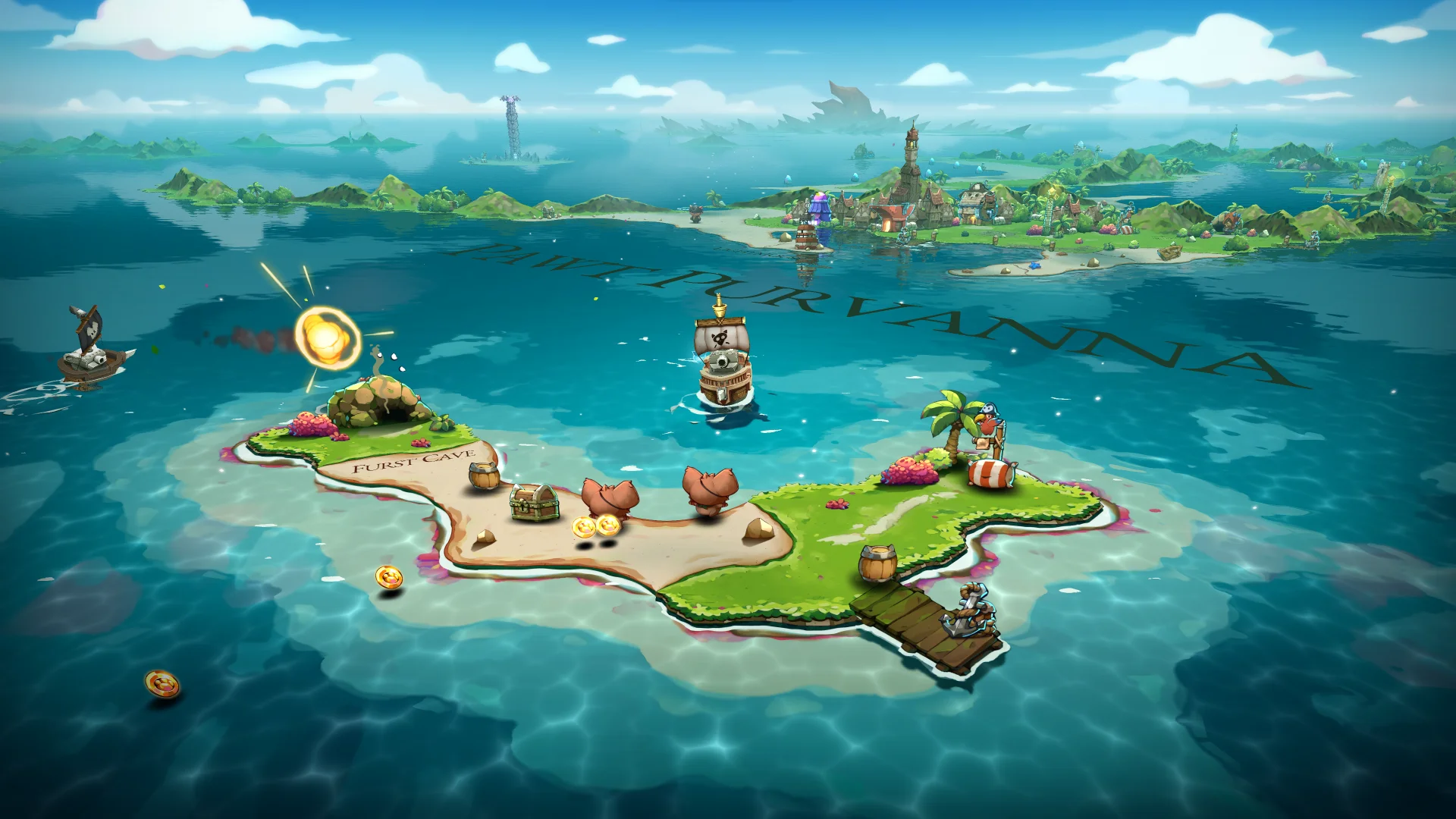 A screenshot of Cat Quest III.